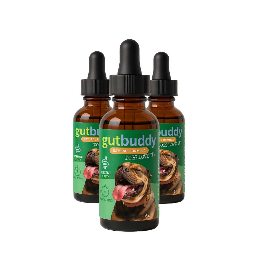 3x GutBuddy Advanced Probiotic for Dogs