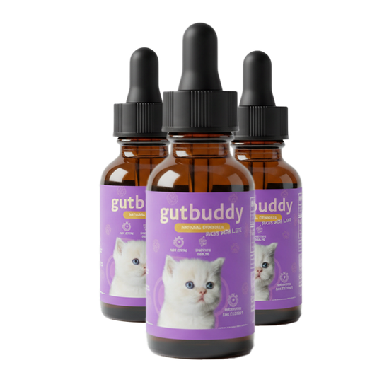 3x GutBuddy Advanced Probiotic for Cats
