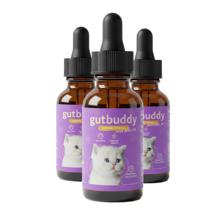 3x GutBuddy Advanced Probiotic for Cats